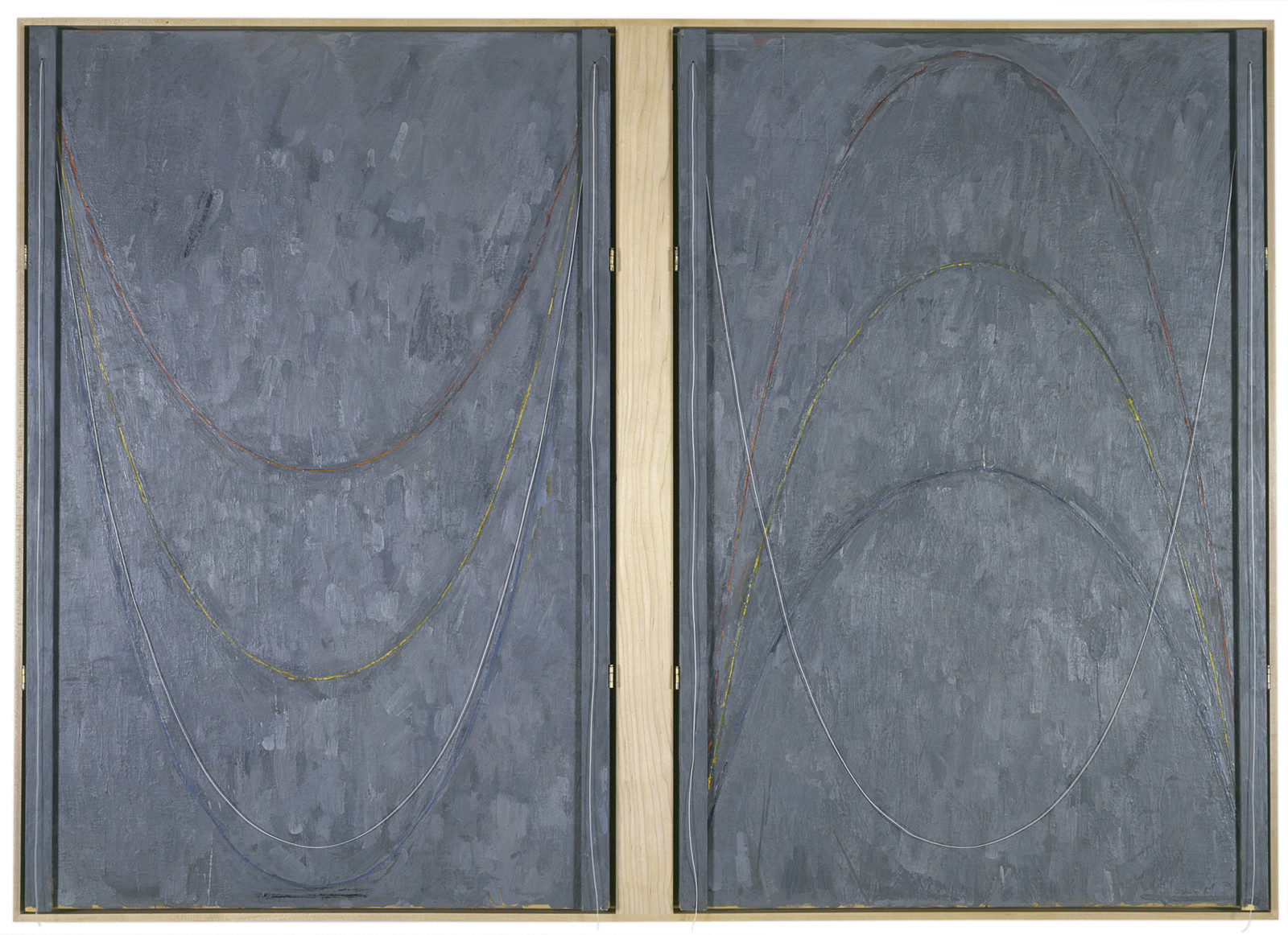 Painting by Jasper Johns, , dated 2001