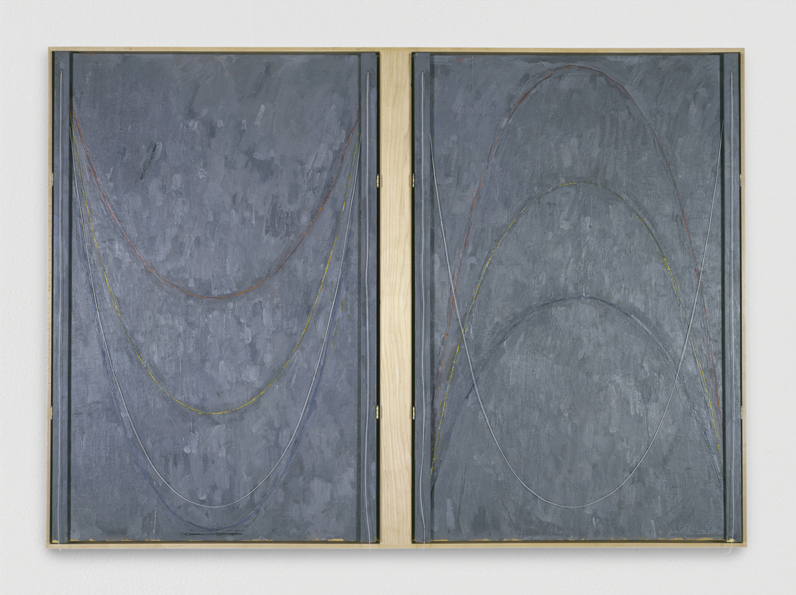 Painting by Jasper Johns, , dated 2001