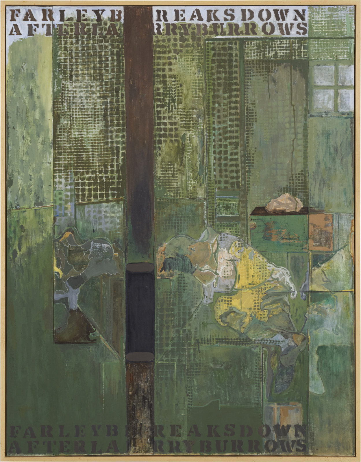 Painting by Jasper Johns, , dated 2018
