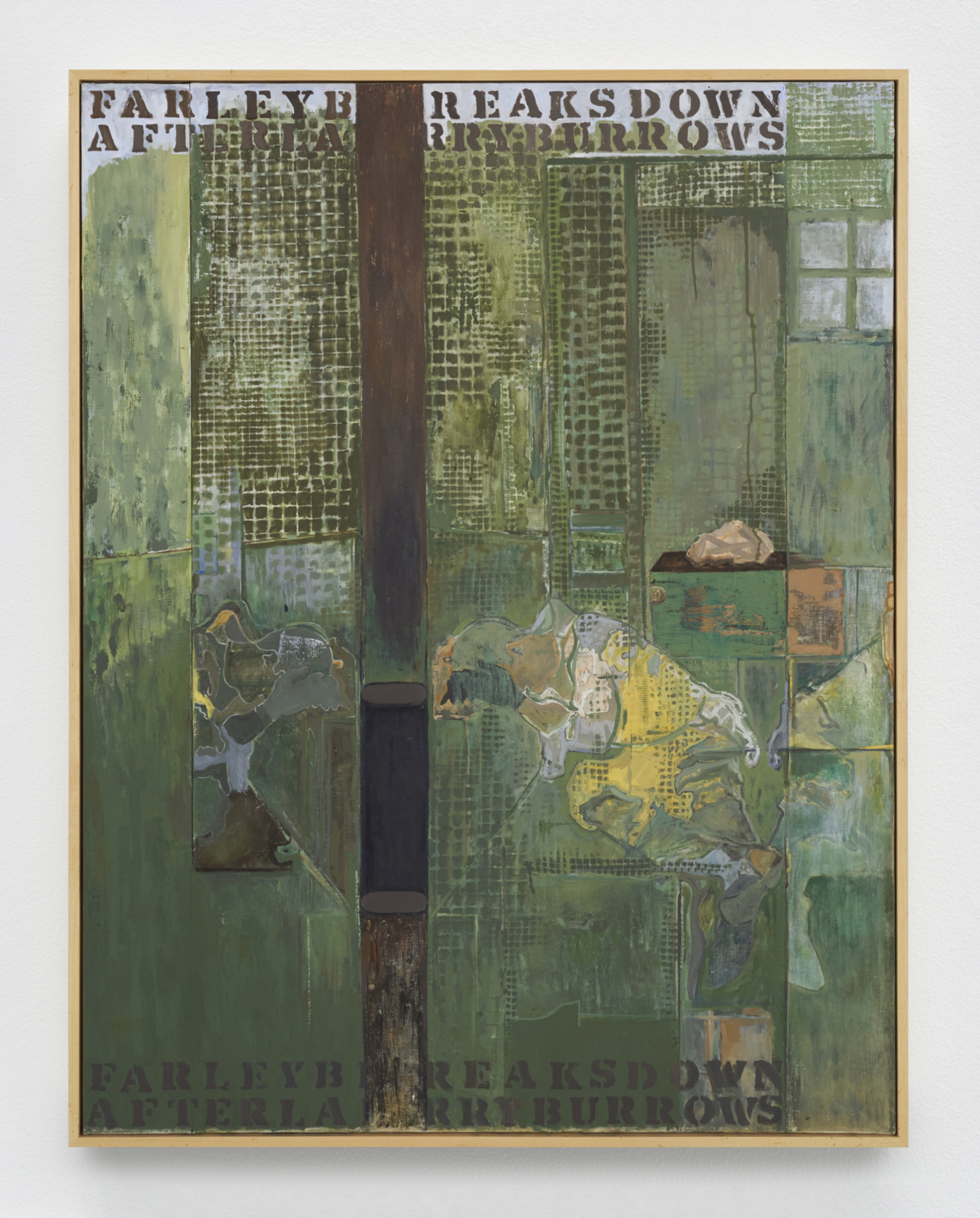 Painting by Jasper Johns, , dated 2018