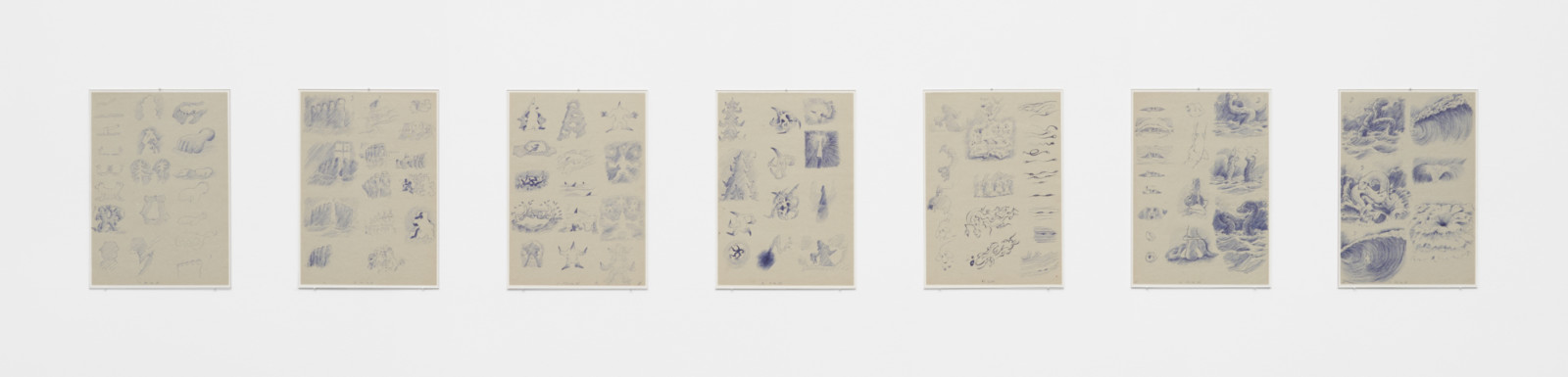 Drawing by David Weiss, , dated 1975
