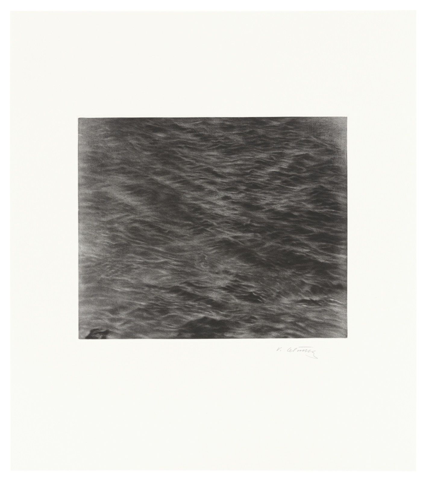 Print by Vija Celmins, , dated 2016