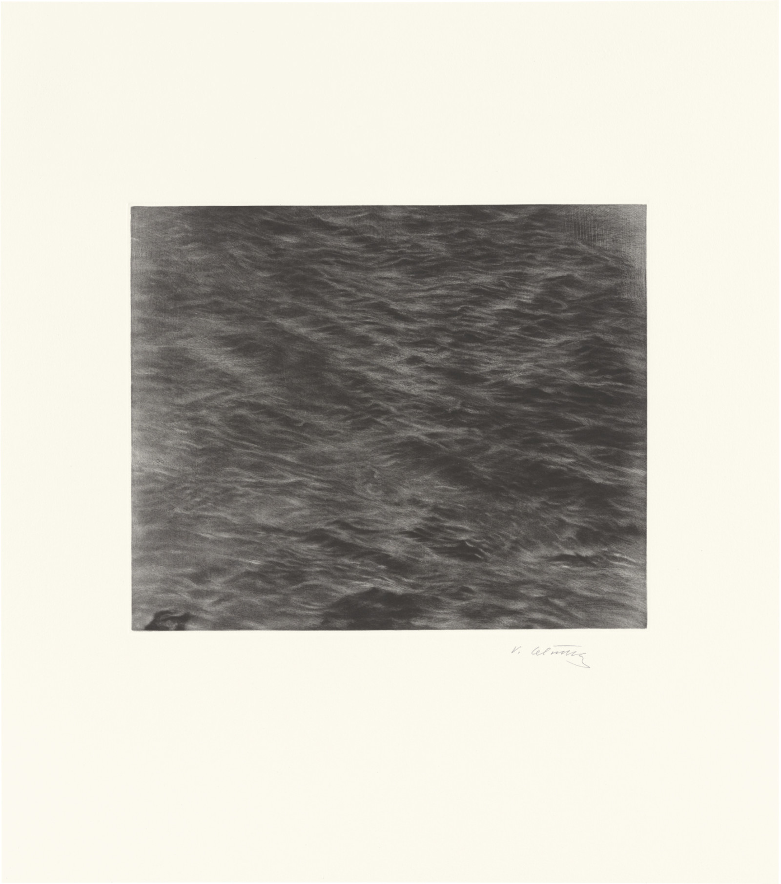 Print by Vija Celmins, , dated 2016