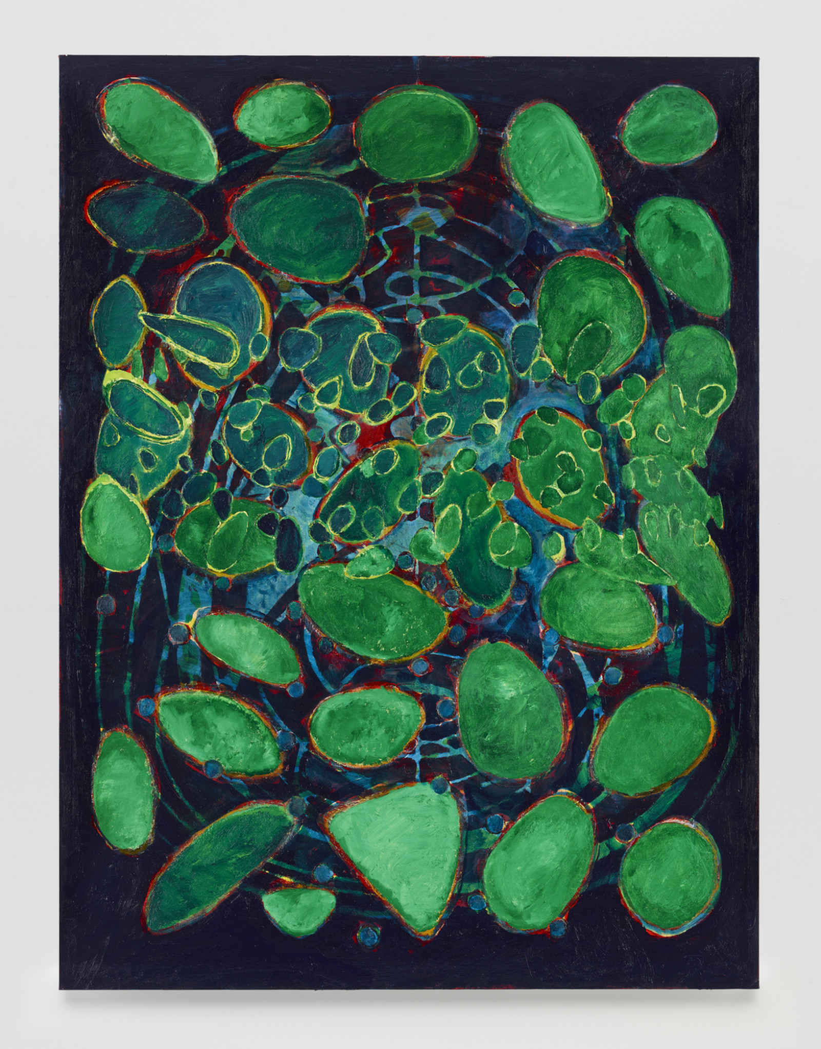 Painting by Terry Winters, , dated 2014