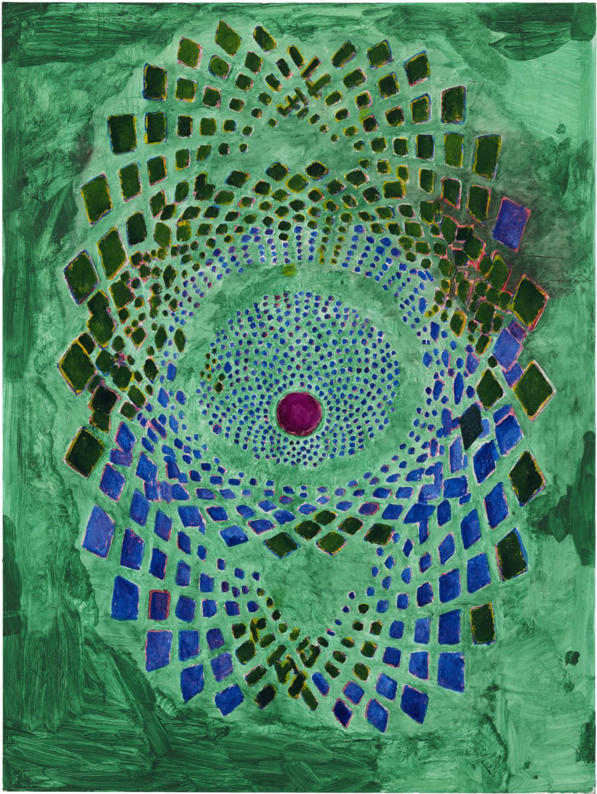 Painting by Terry Winters, , dated 2017