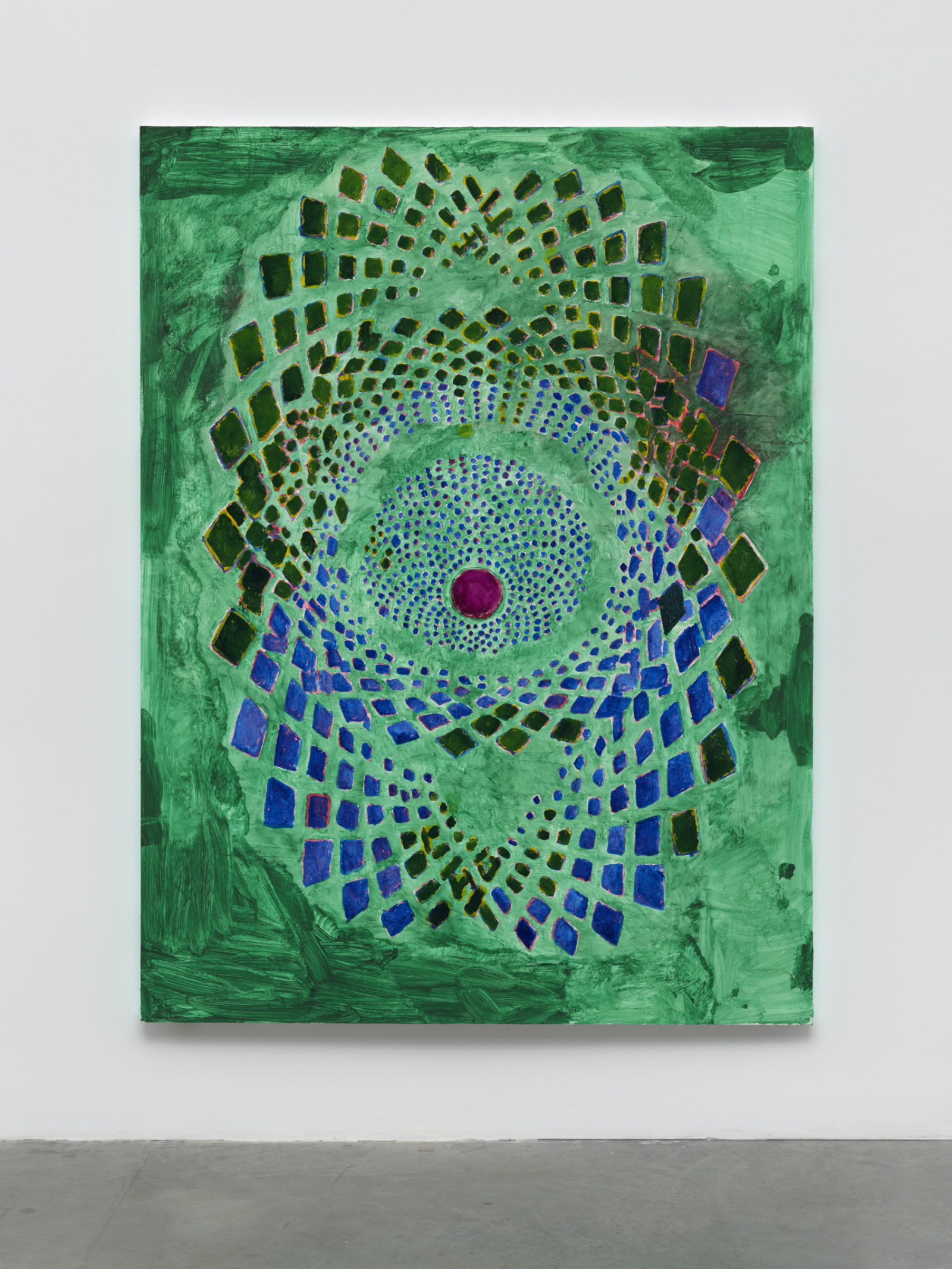 Painting by Terry Winters, , dated 2017