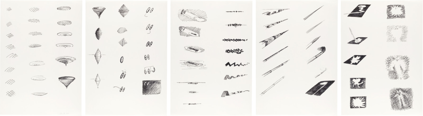Drawing by David Weiss, , dated 1978