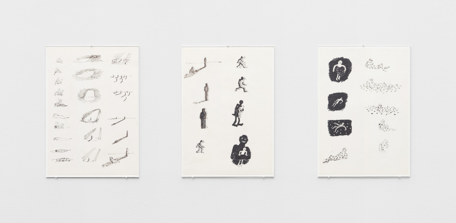 Drawing by David Weiss, , dated 1978