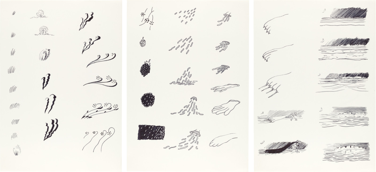 Drawing by David Weiss, , dated 1978