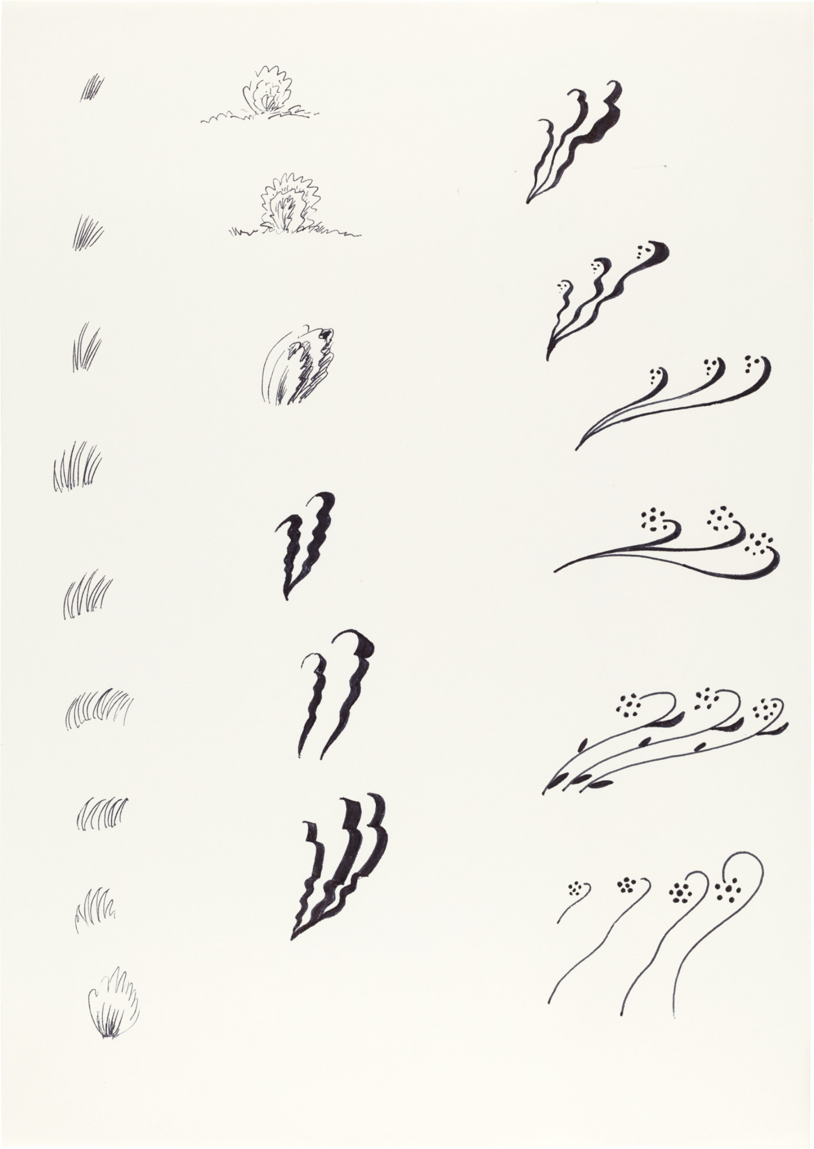 Drawing by David Weiss, , dated 1978