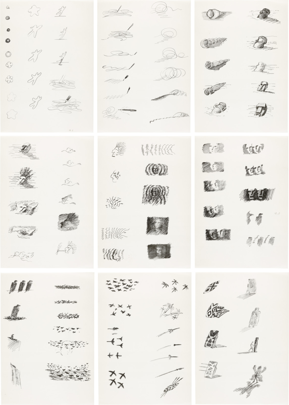 Drawing by David Weiss, , dated 1978