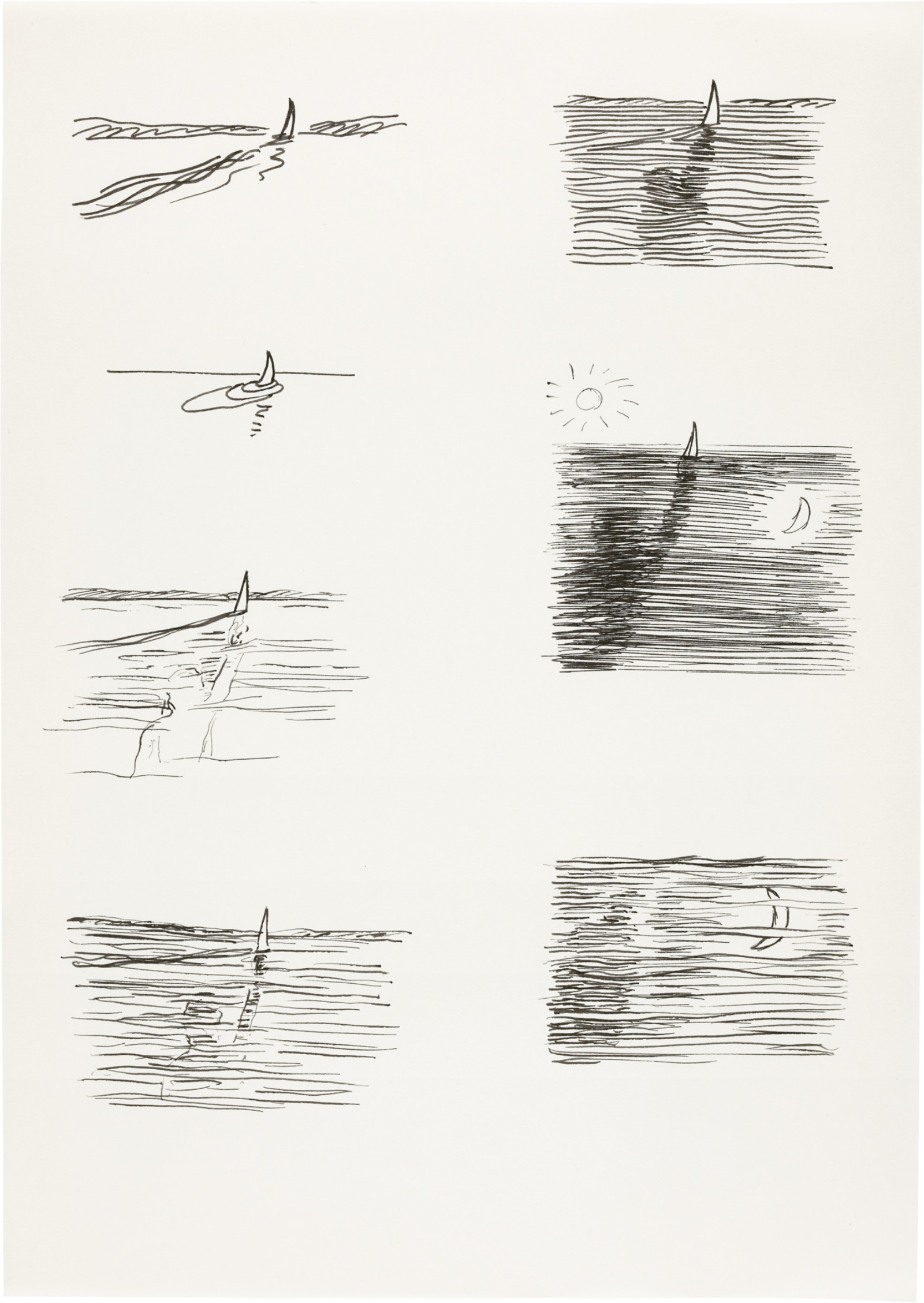 Drawing by David Weiss, , dated 1978