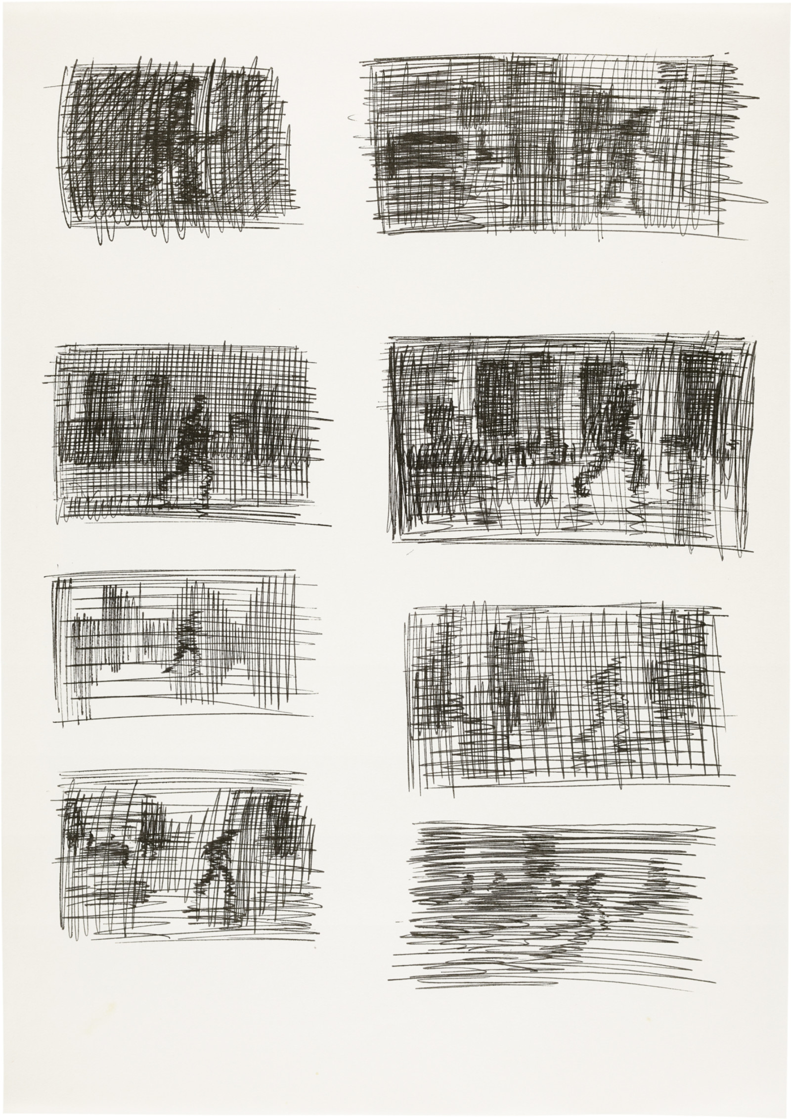 Drawing by David Weiss, , dated 1978