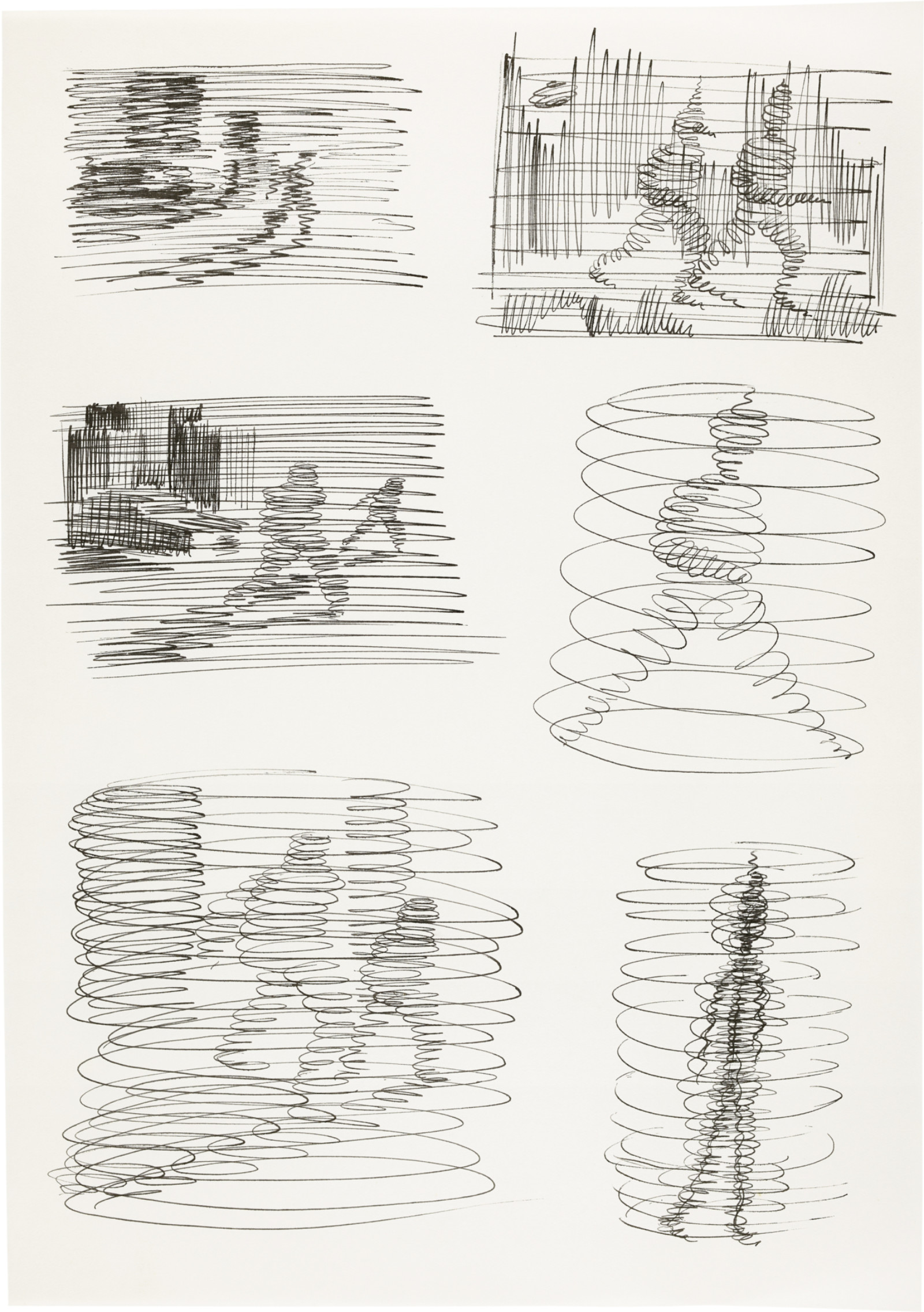 Drawing by David Weiss, , dated 1978