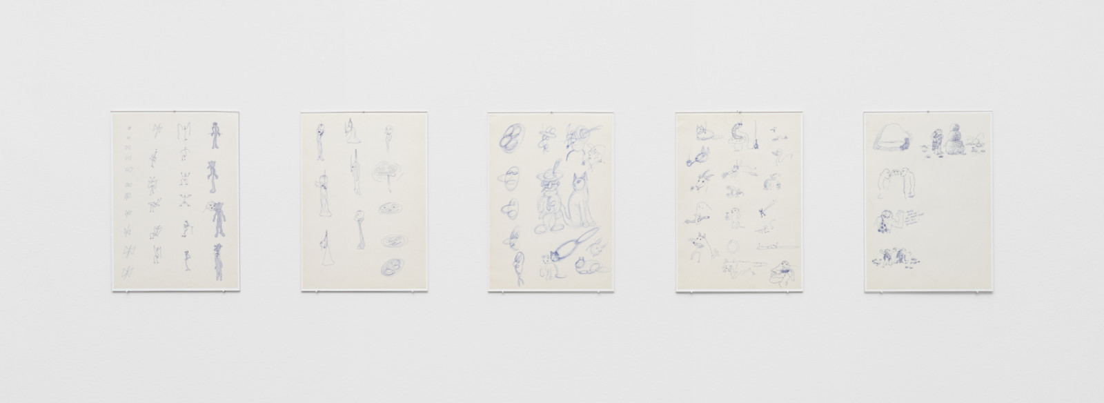 Drawing by David Weiss, , dated 1978
