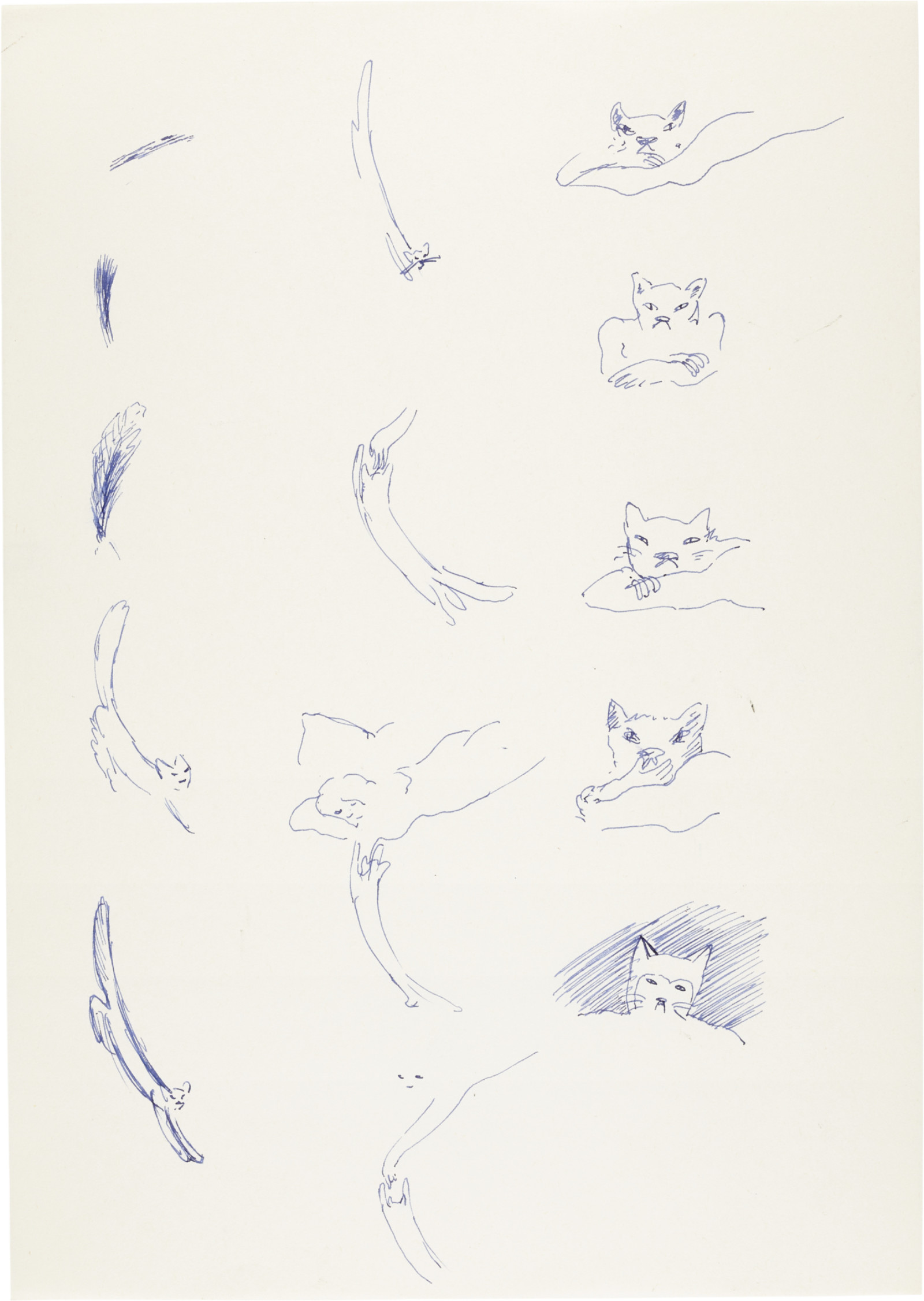 Drawing by David Weiss, , dated 1978