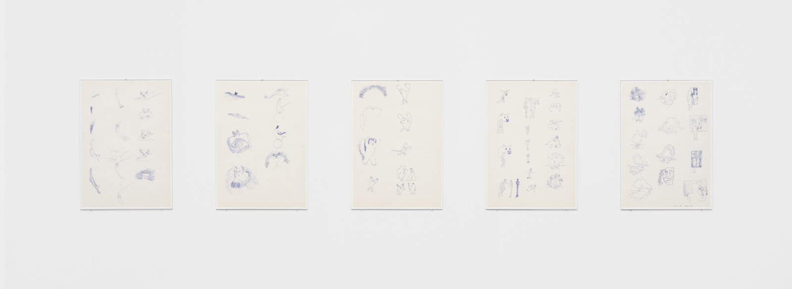 Drawing by David Weiss, , dated 1978