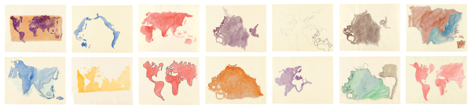 Drawing by David Weiss, , dated 1980