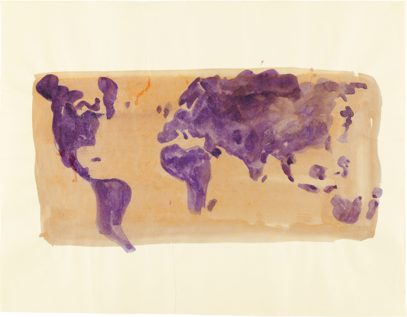 Drawing by David Weiss, , dated 1980