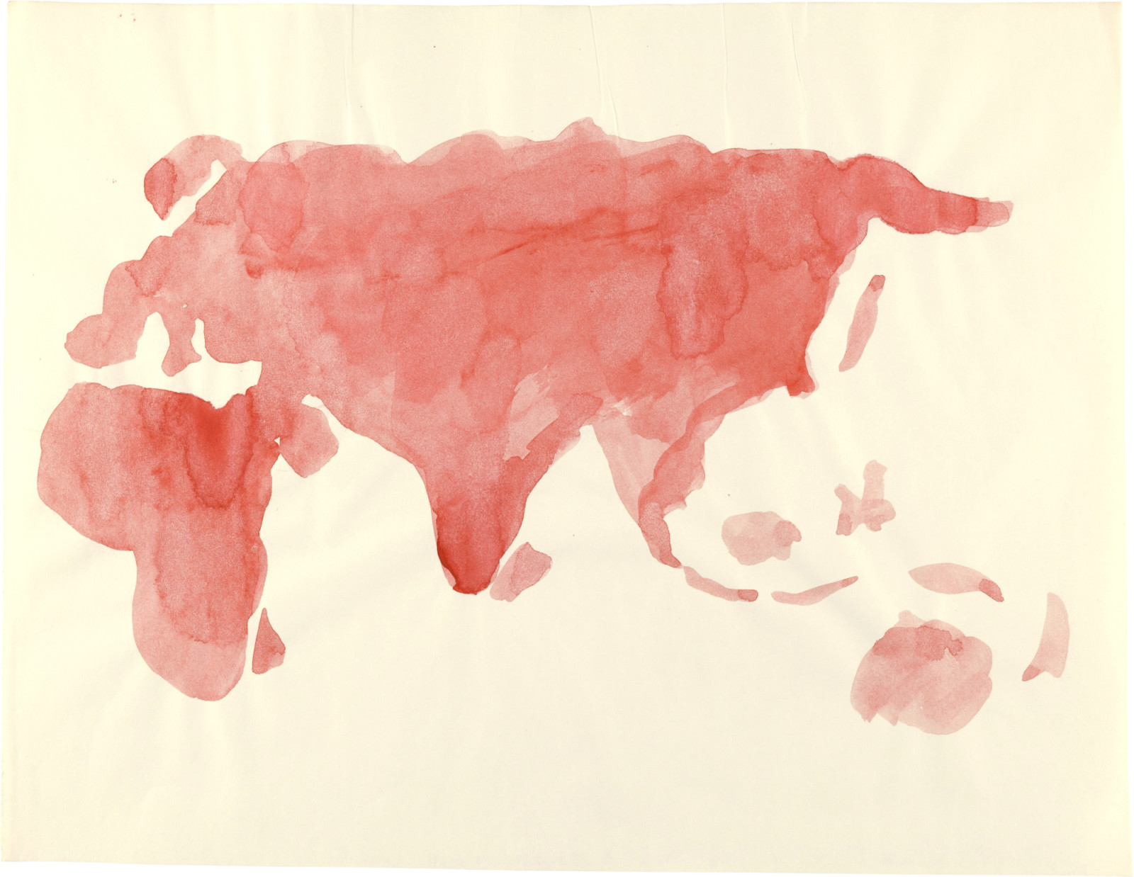 Drawing by David Weiss, , dated 1980