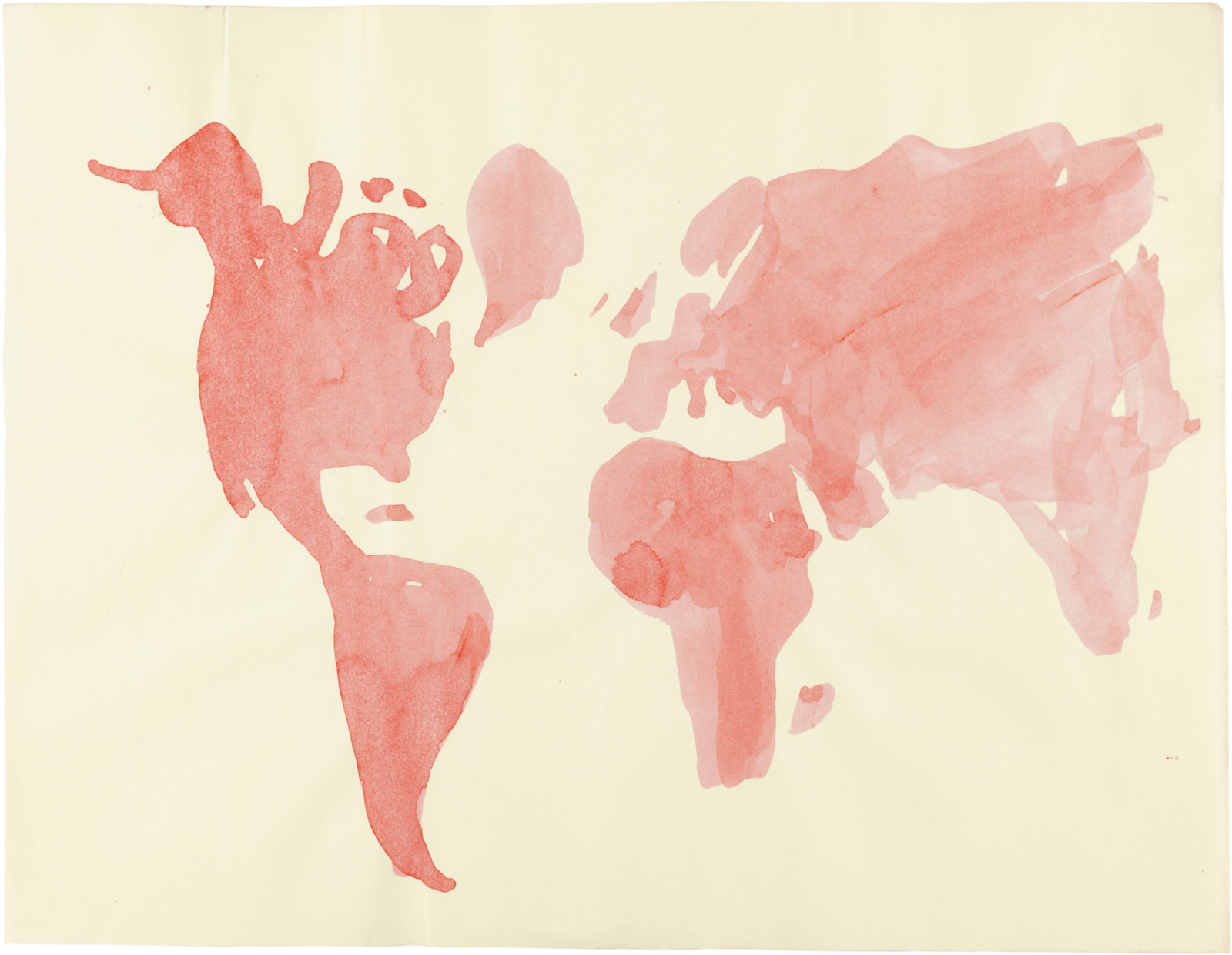 Drawing by David Weiss, , dated 1980