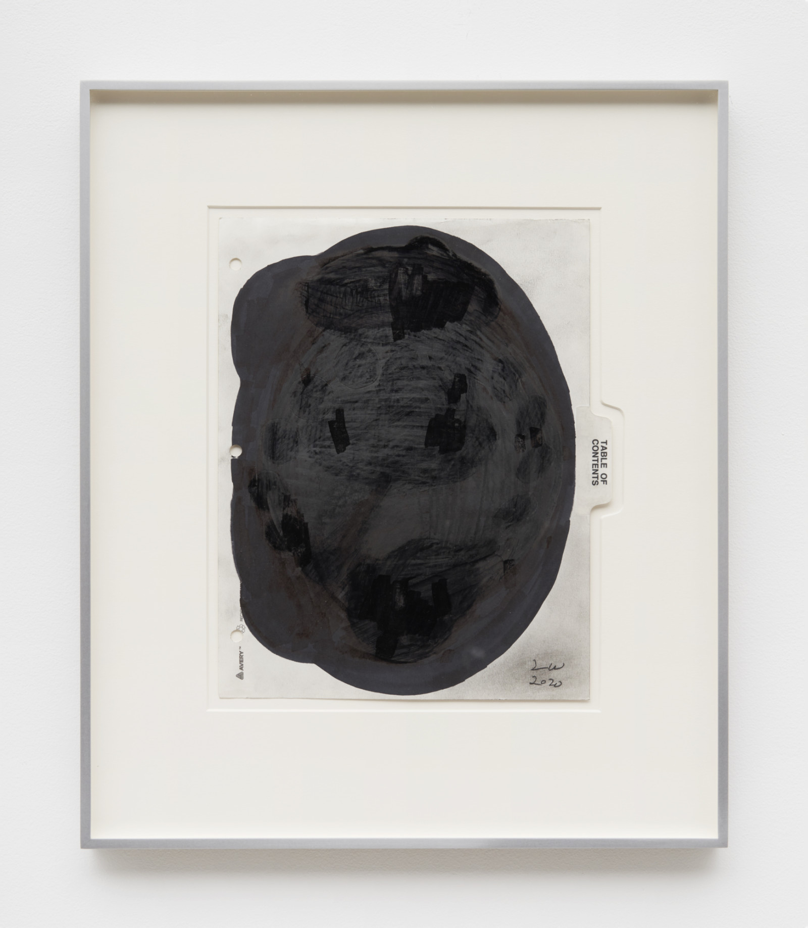 Drawing by Terry Winters, , dated 2020