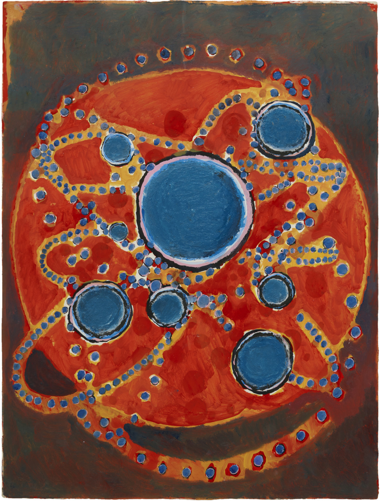 Painting by Terry Winters, , dated 2020