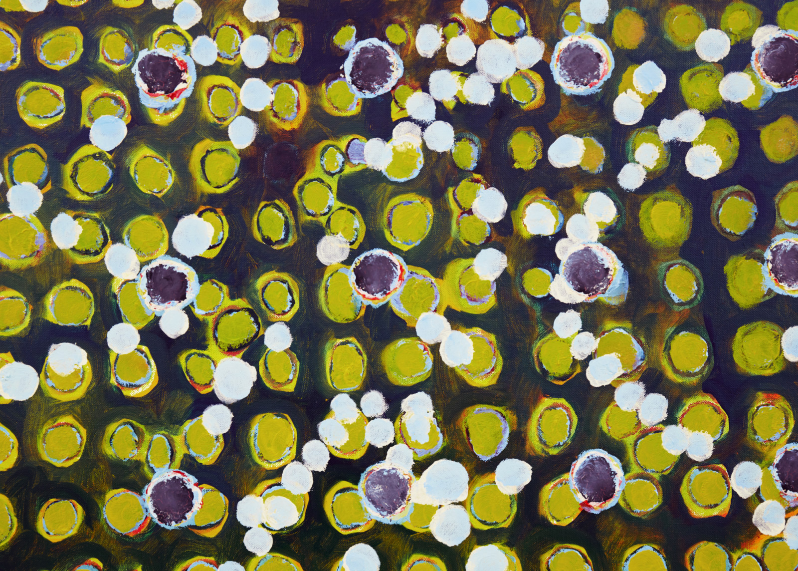 Painting by Terry Winters, , dated 2020