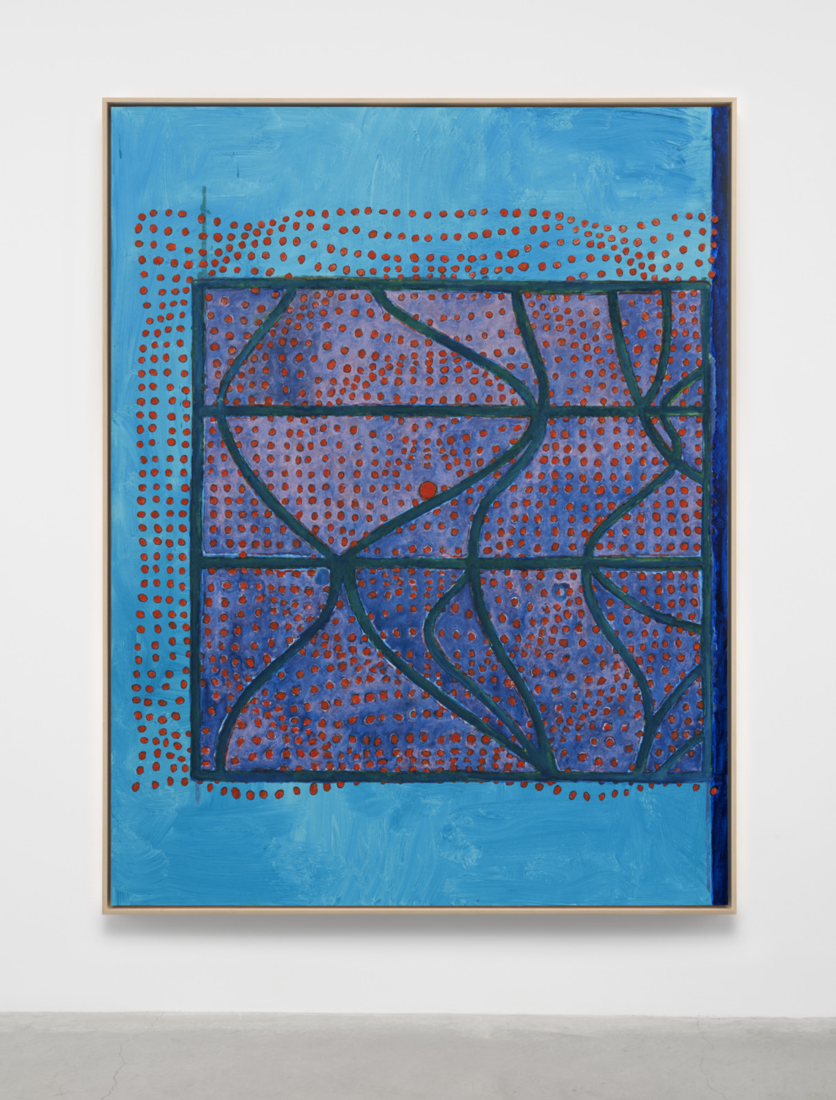 Painting by Terry Winters, , dated 2021