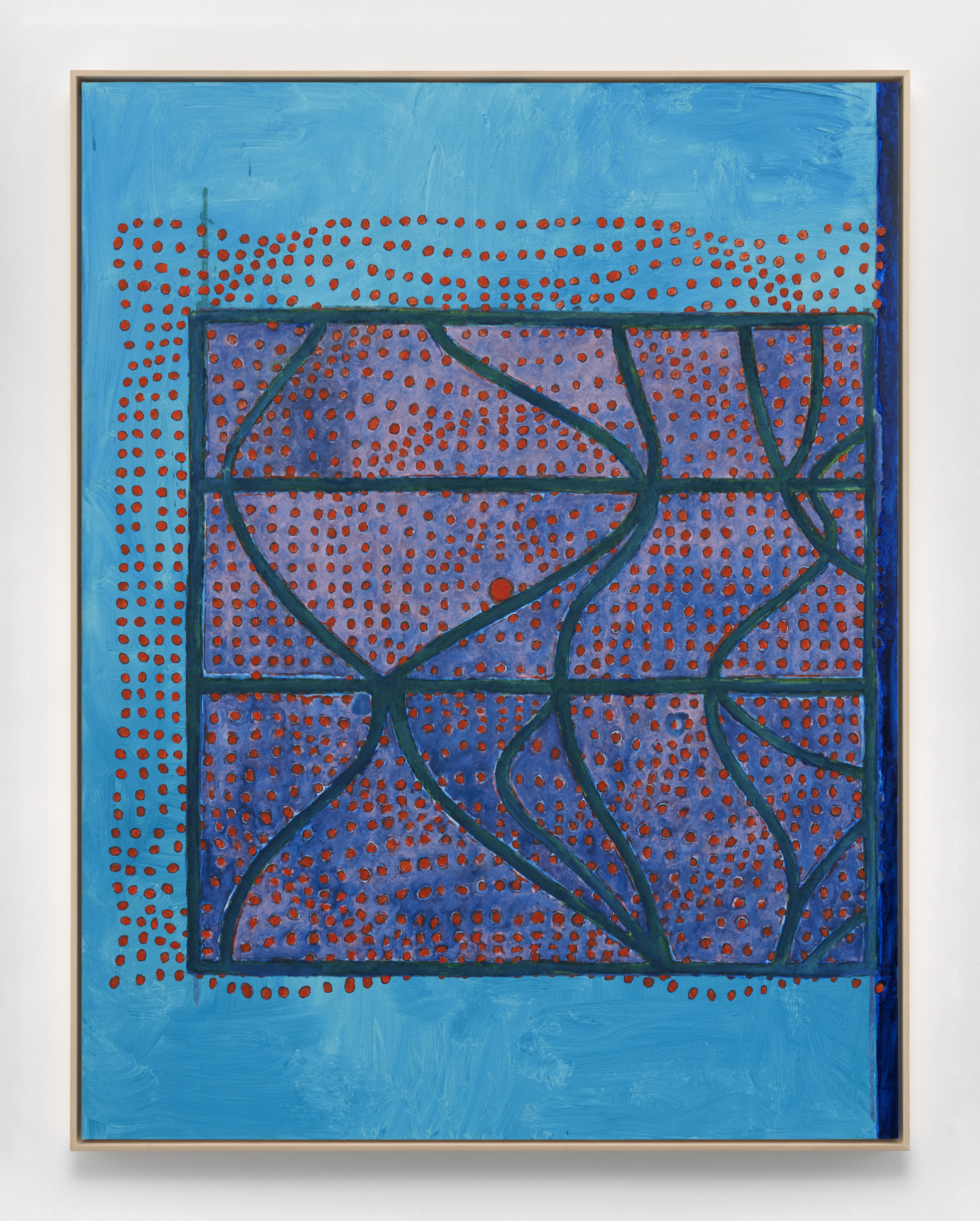 Painting by Terry Winters, , dated 2021