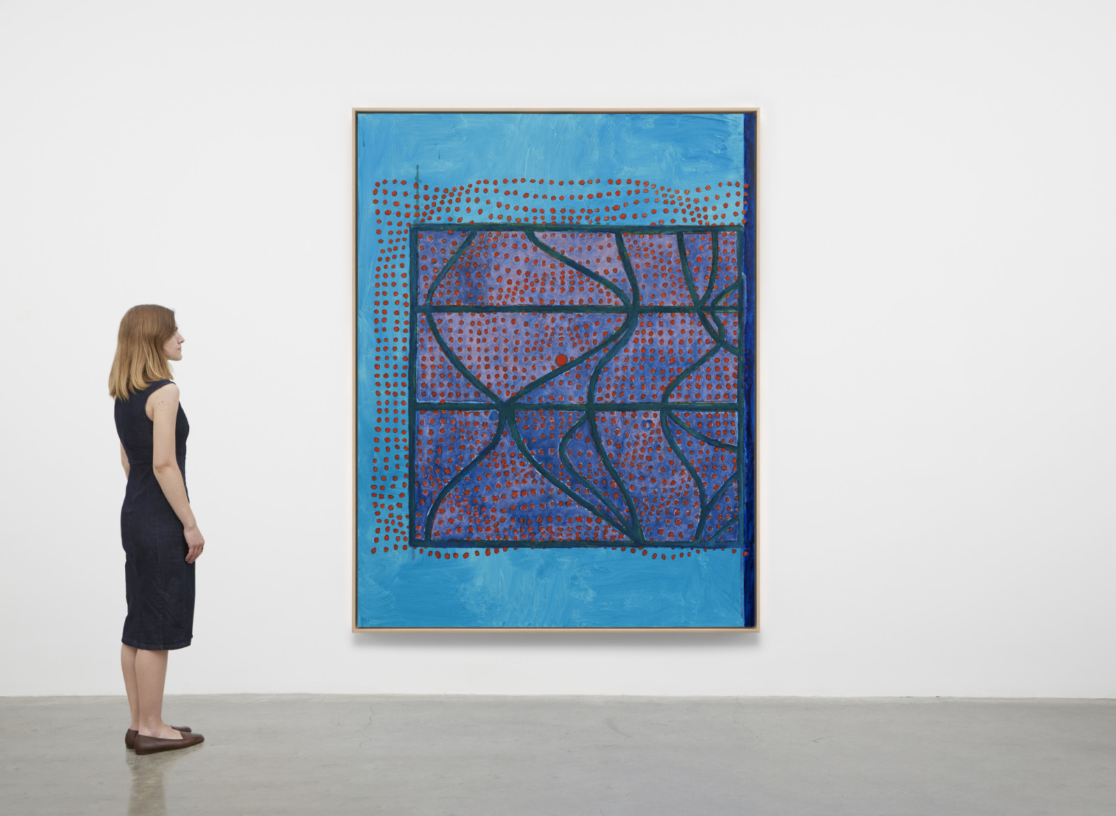 Painting by Terry Winters, , dated 2021