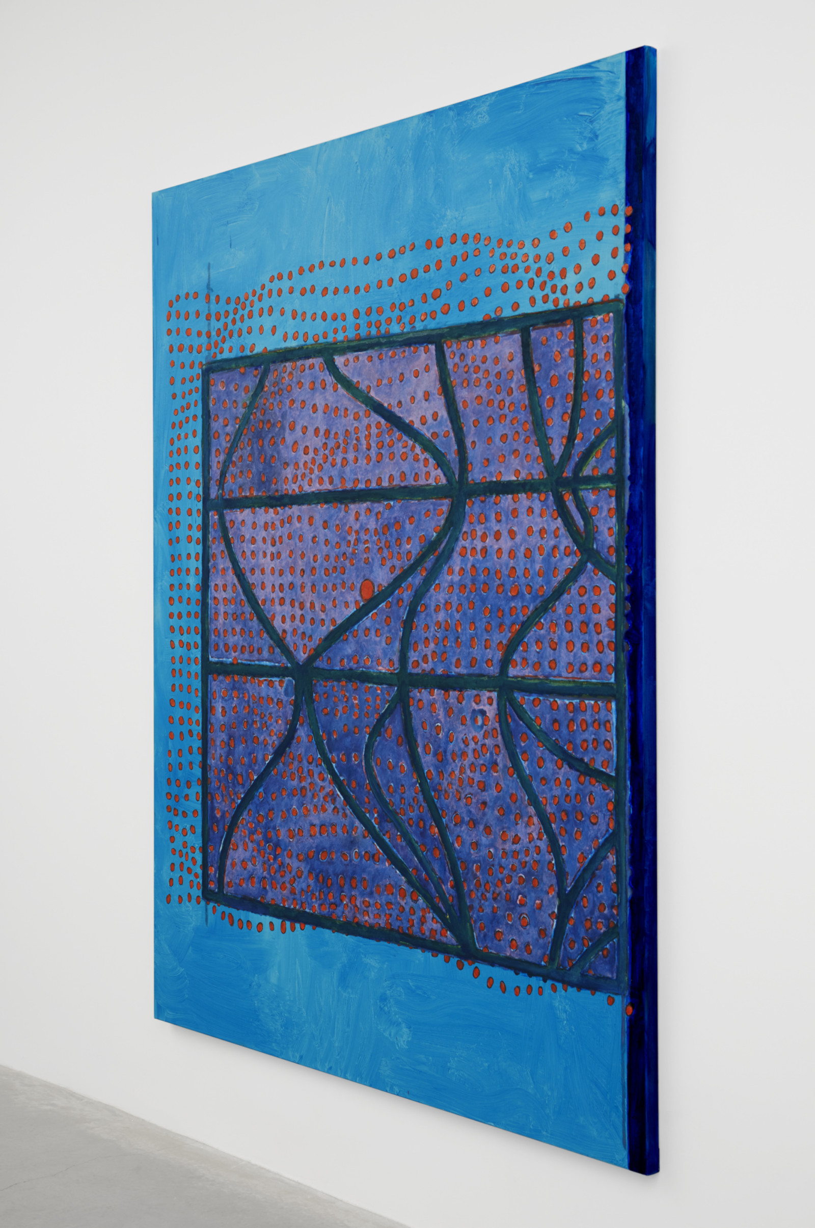 Painting by Terry Winters, , dated 2021