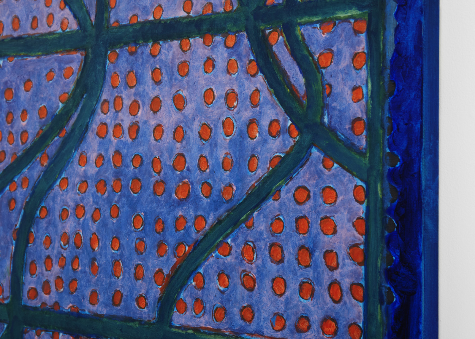 Painting by Terry Winters, , dated 2021