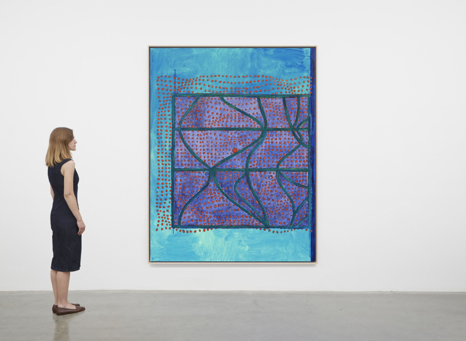 Painting by Terry Winters, , dated 2021