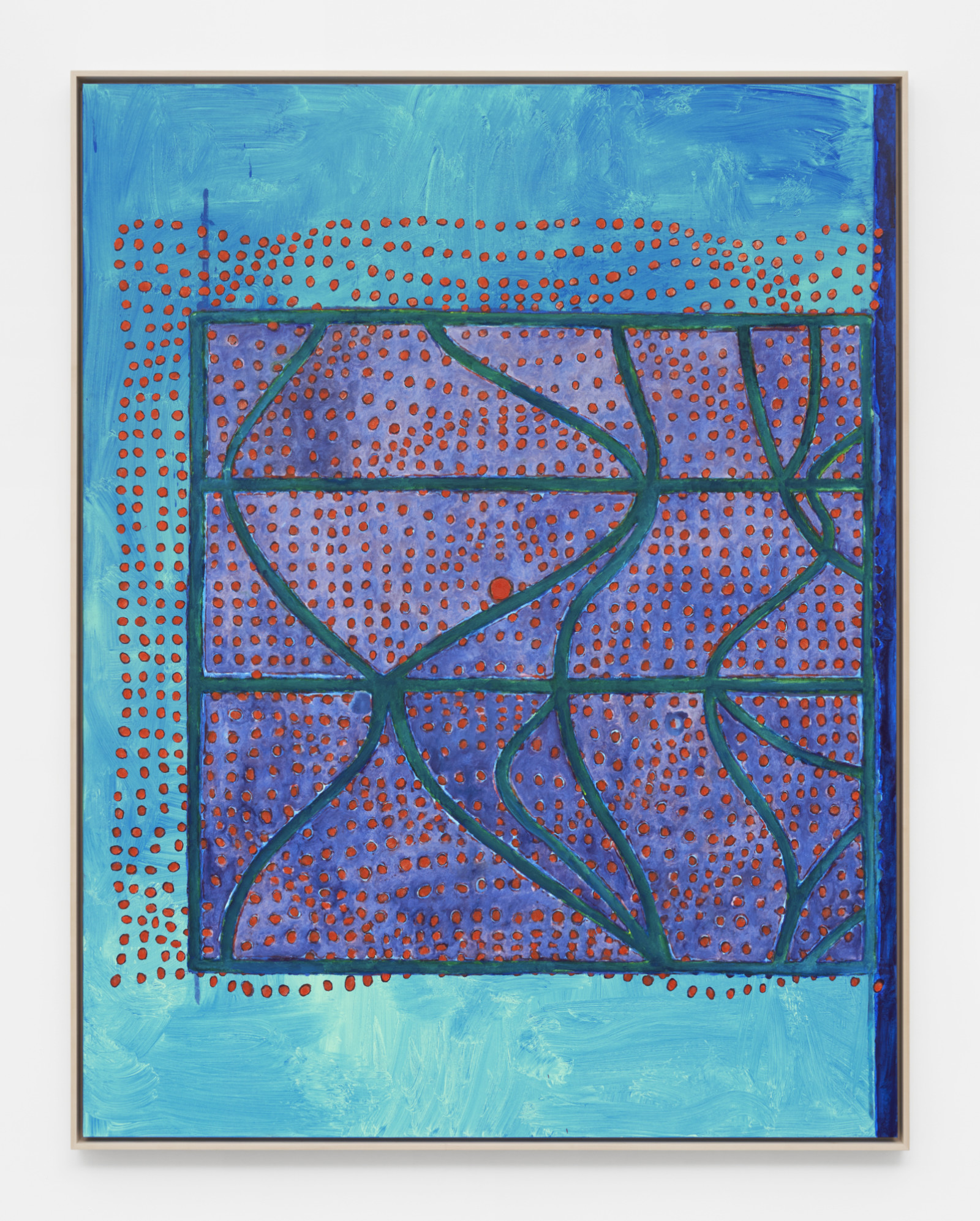 Painting by Terry Winters, , dated 2021