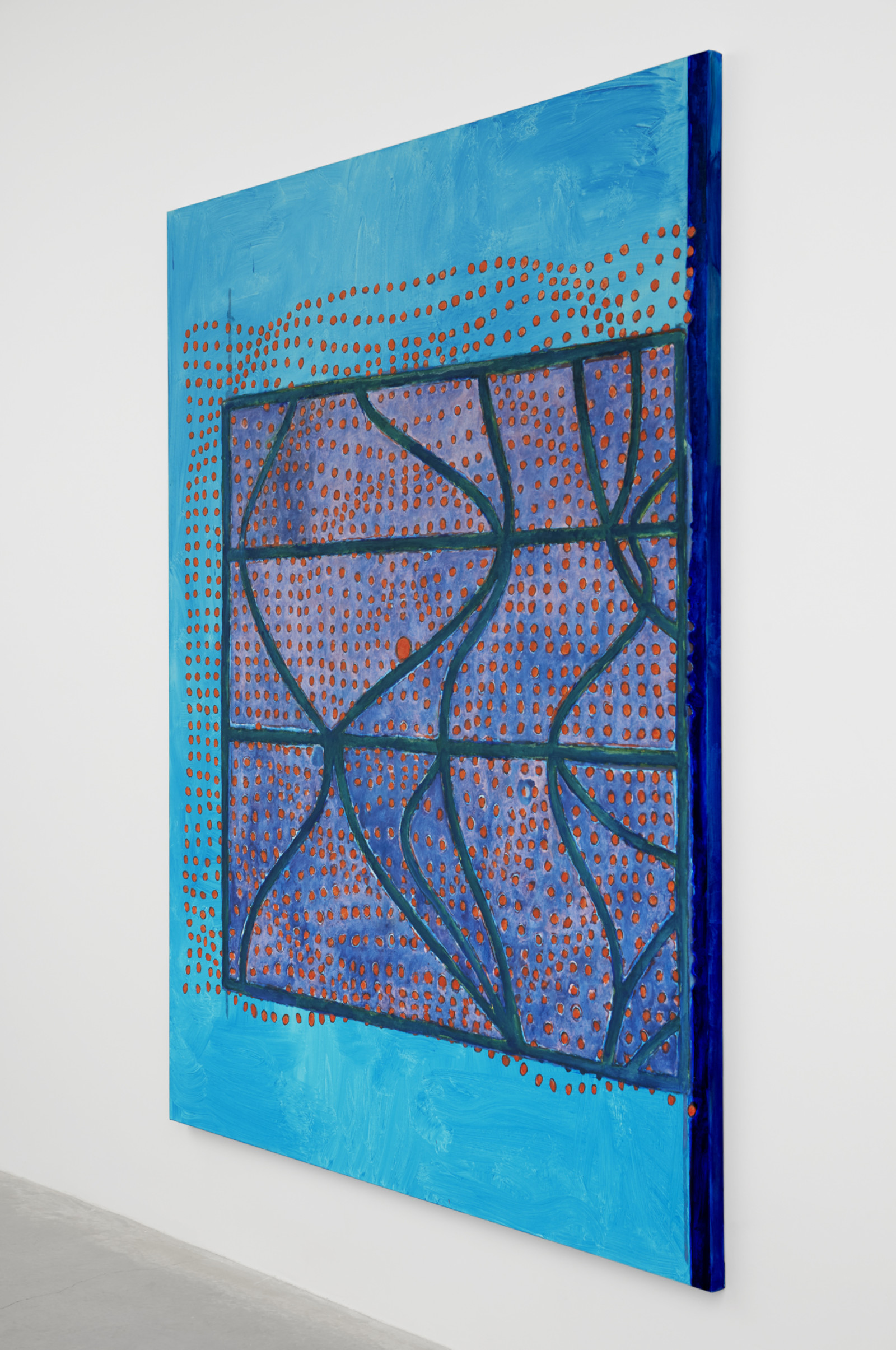 Painting by Terry Winters, , dated 2021