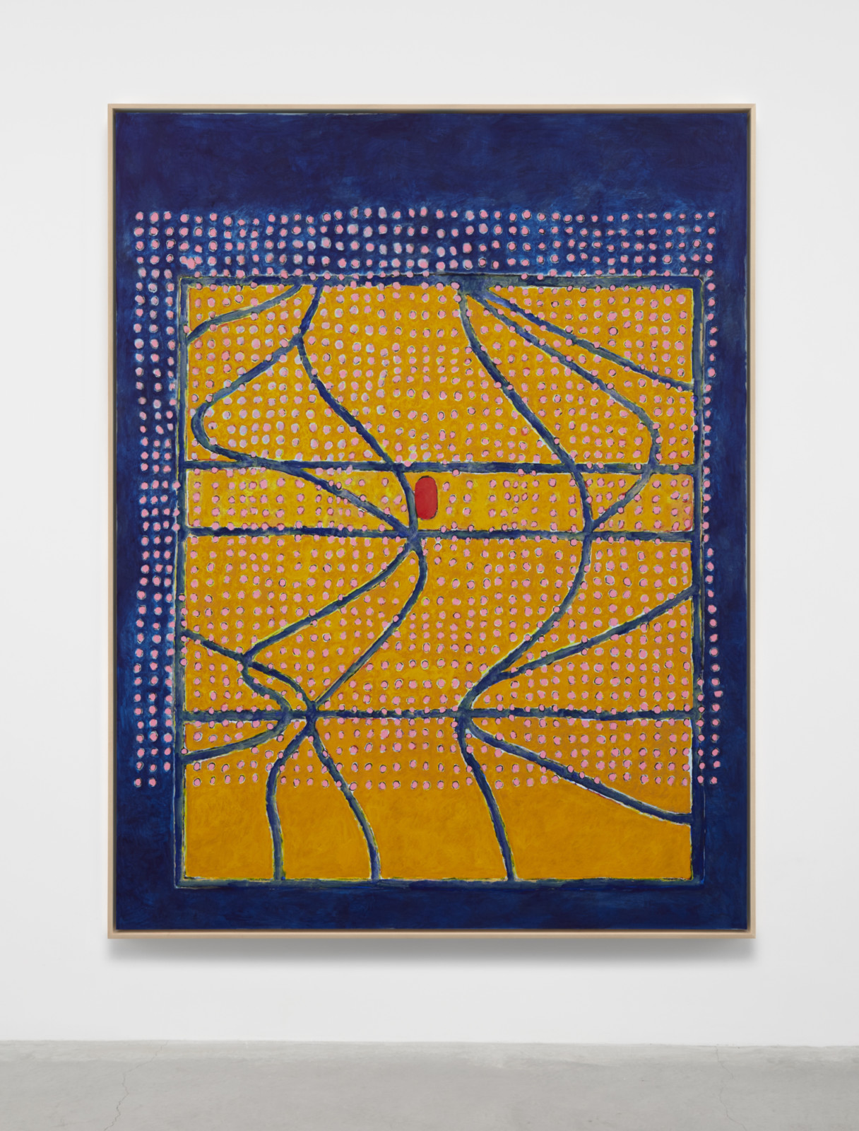 Painting by Terry Winters, , dated 2021