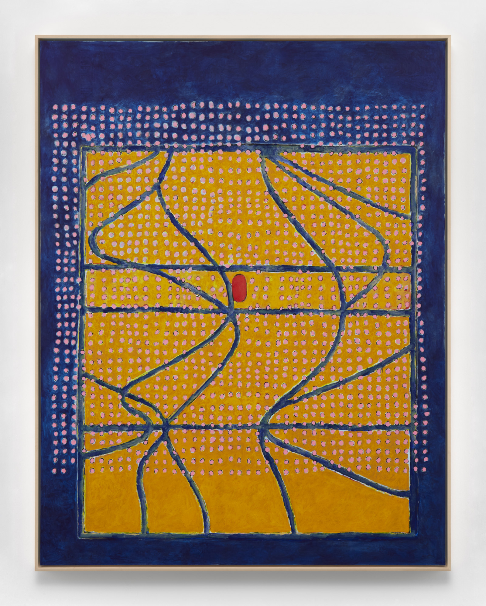 Painting by Terry Winters, , dated 2021