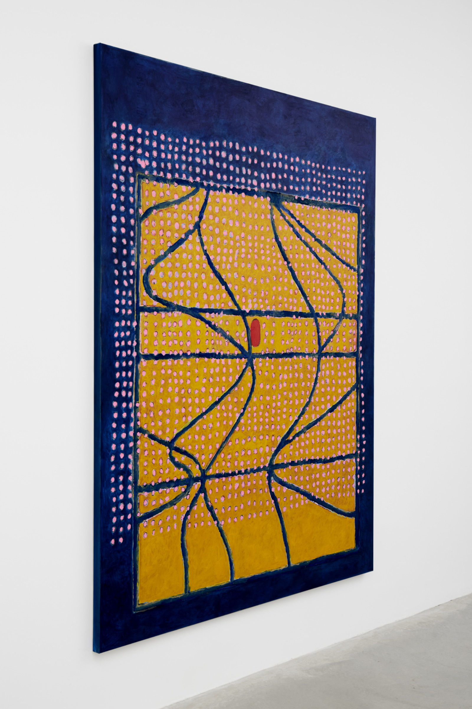 Painting by Terry Winters, , dated 2021