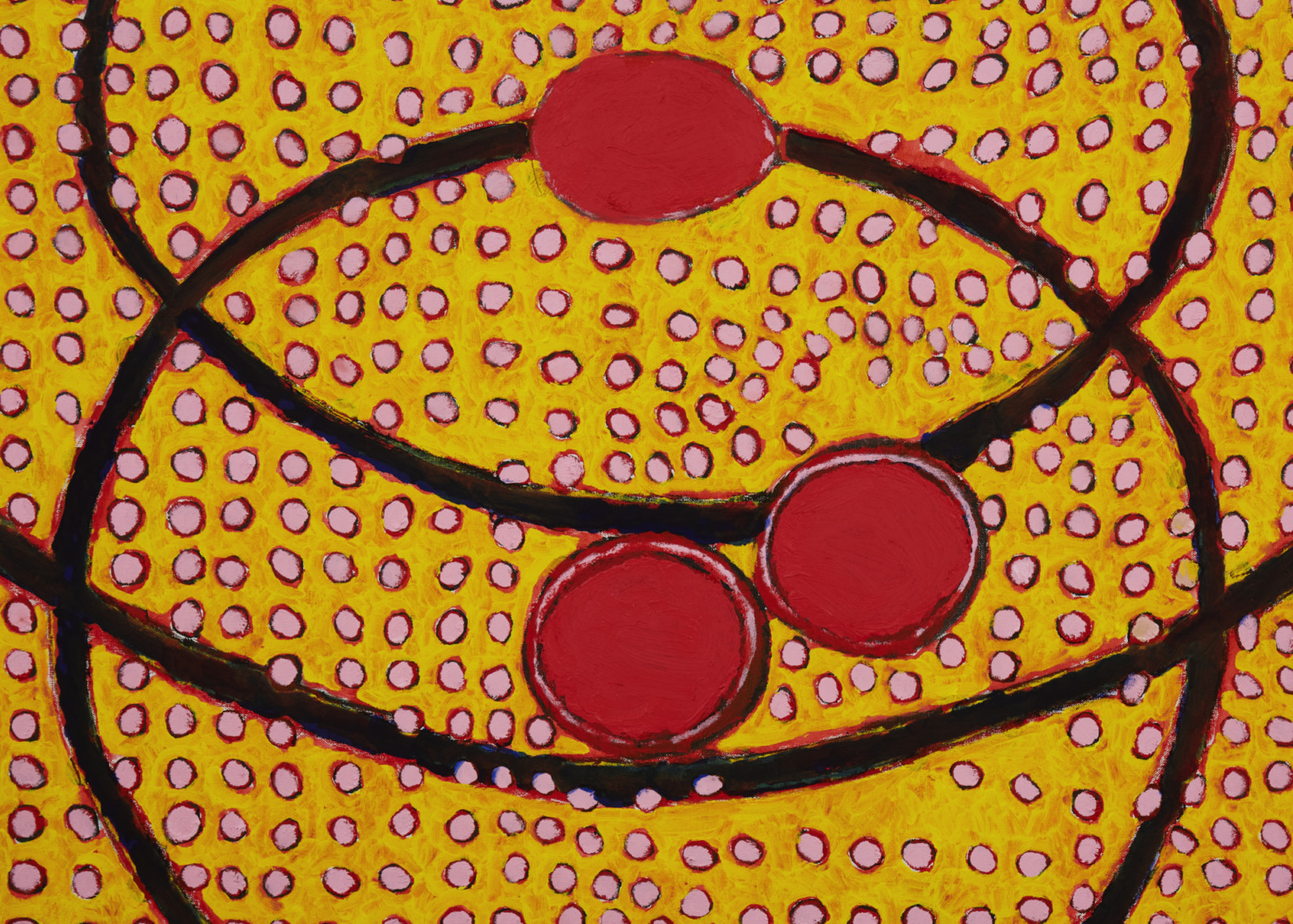 Painting by Terry Winters, , dated 2021