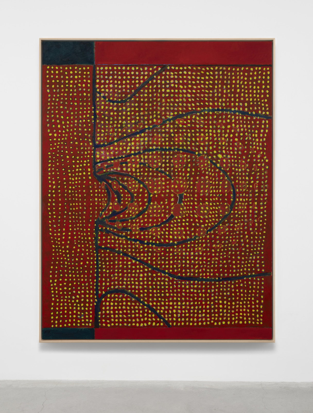 Painting by Terry Winters, , dated 2021