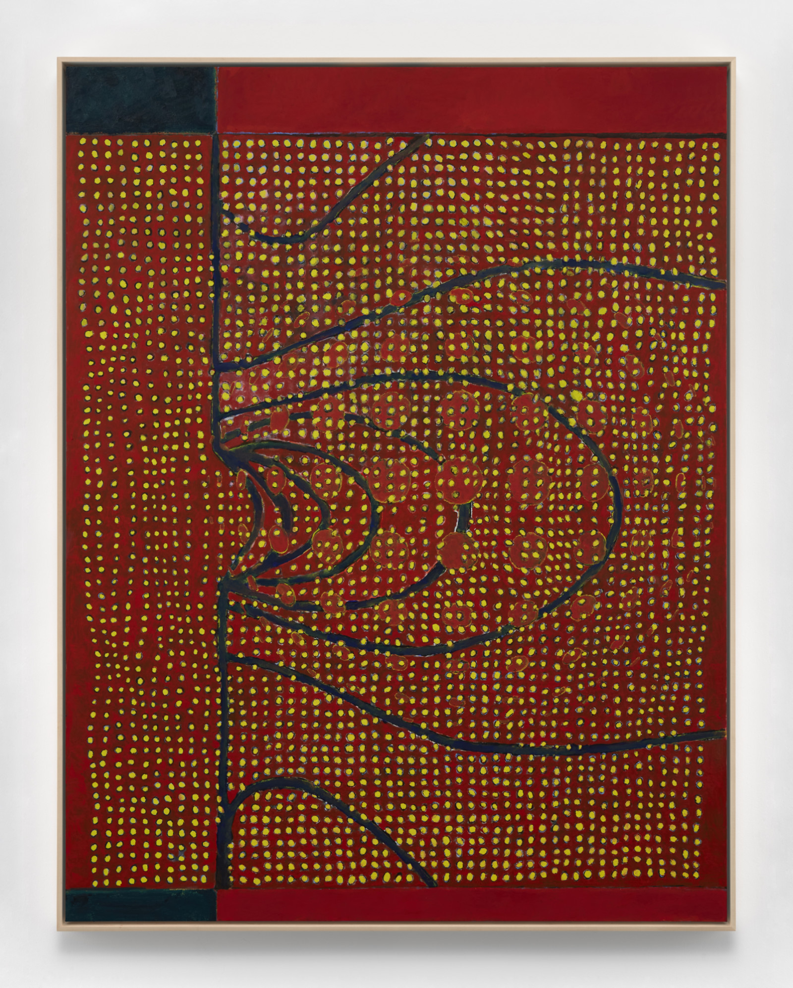 Painting by Terry Winters, , dated 2021