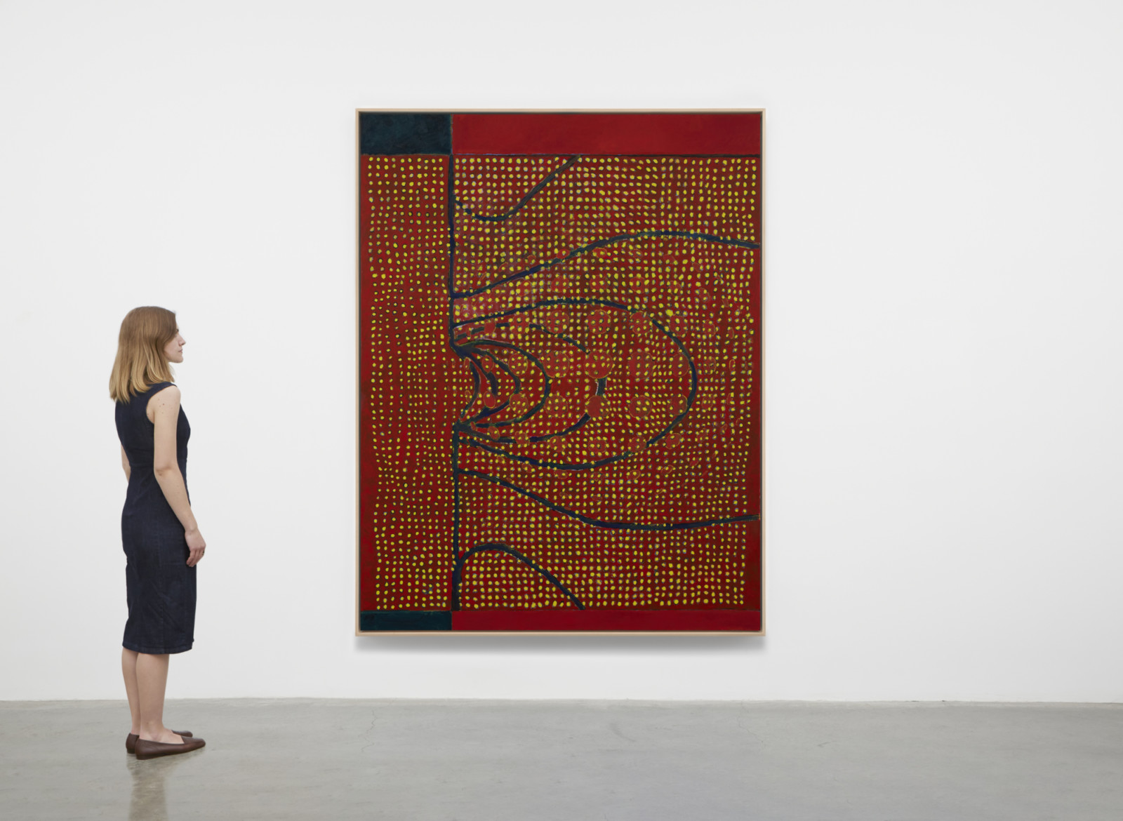 Painting by Terry Winters, , dated 2021