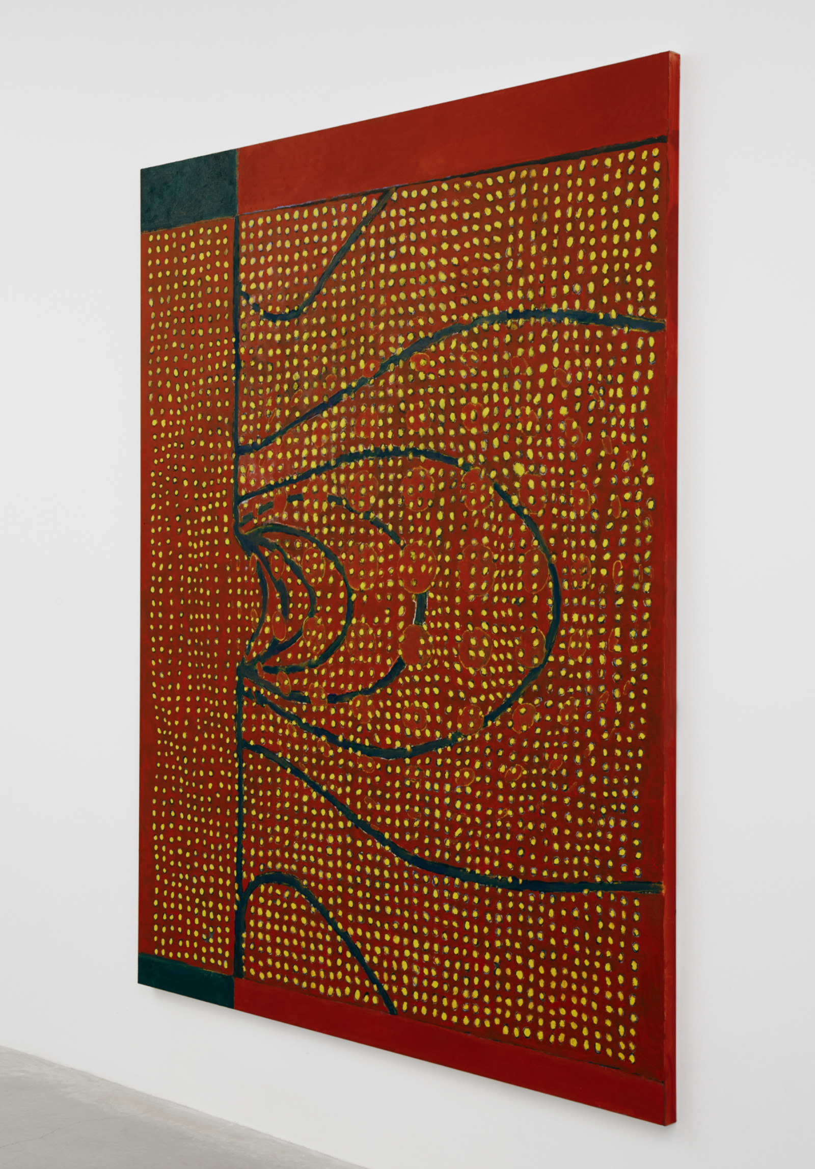 Painting by Terry Winters, , dated 2021