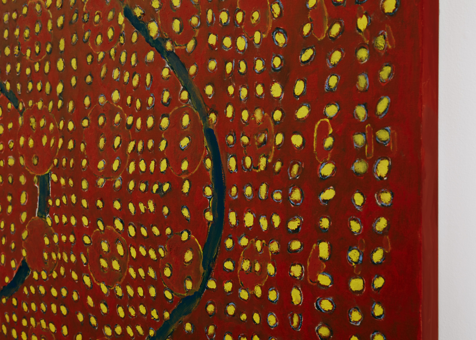 Painting by Terry Winters, , dated 2021