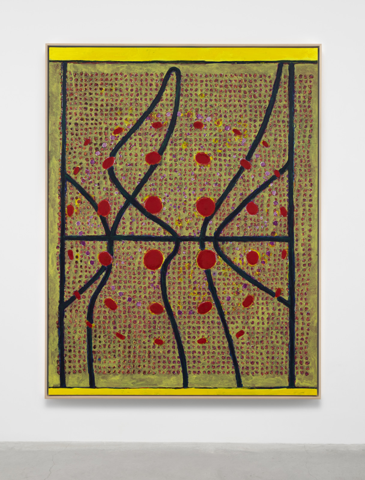 Painting by Terry Winters, , dated 2021