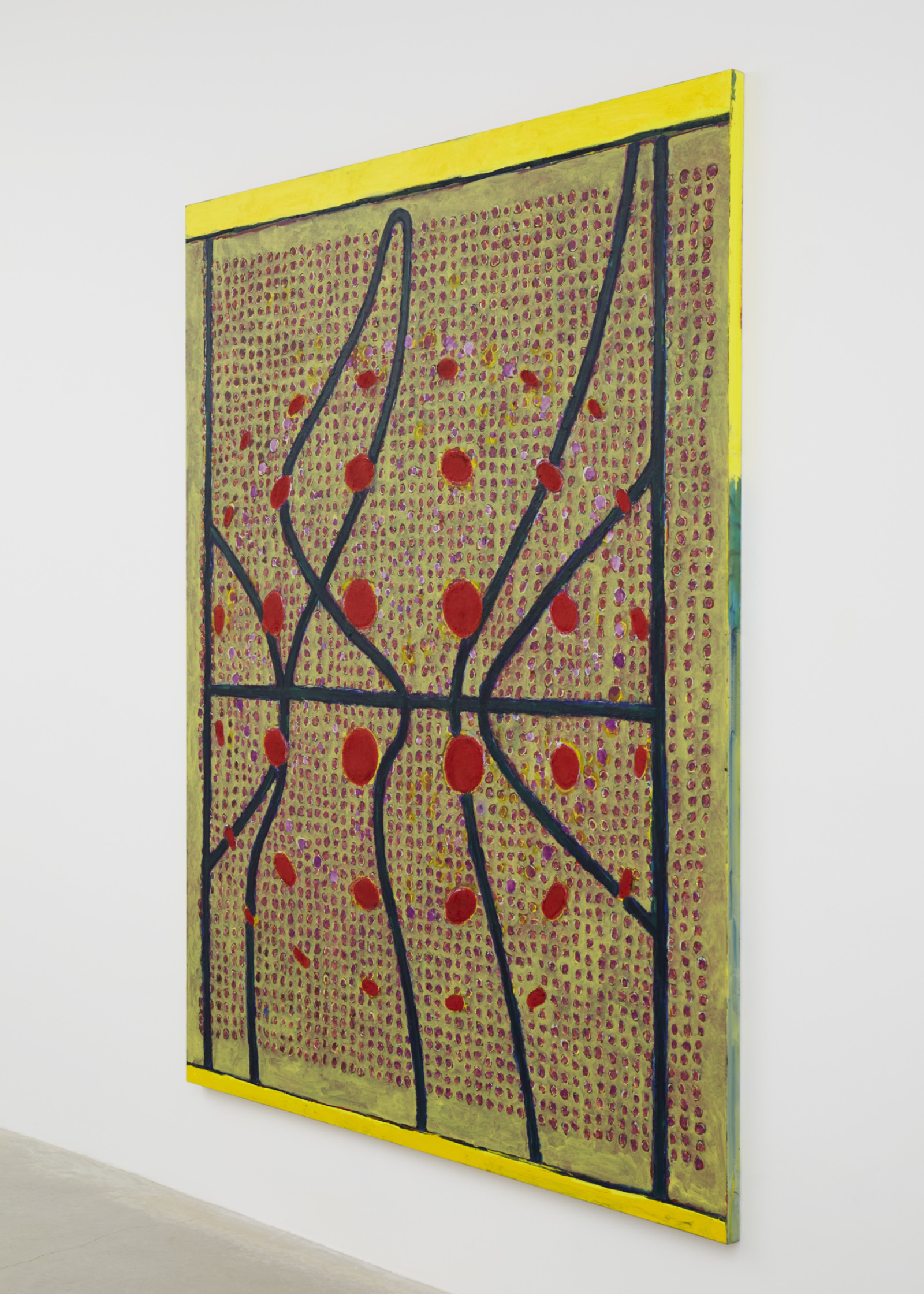 Painting by Terry Winters, , dated 2021