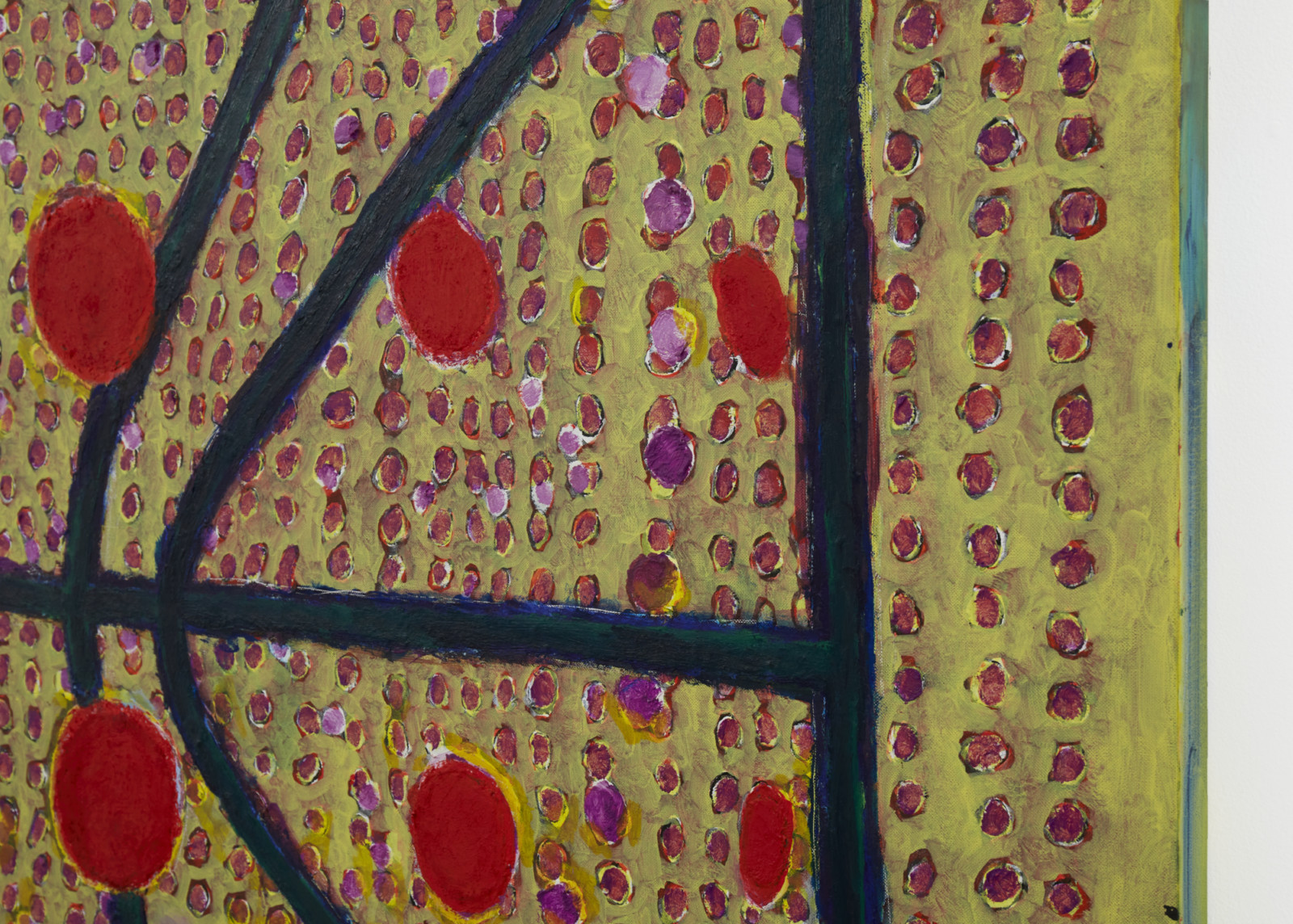 Painting by Terry Winters, , dated 2021