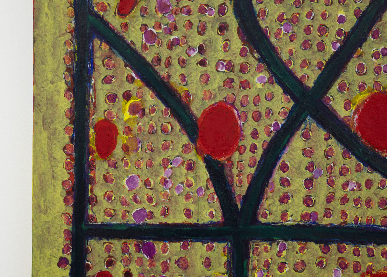 Painting by Terry Winters, , dated 2021