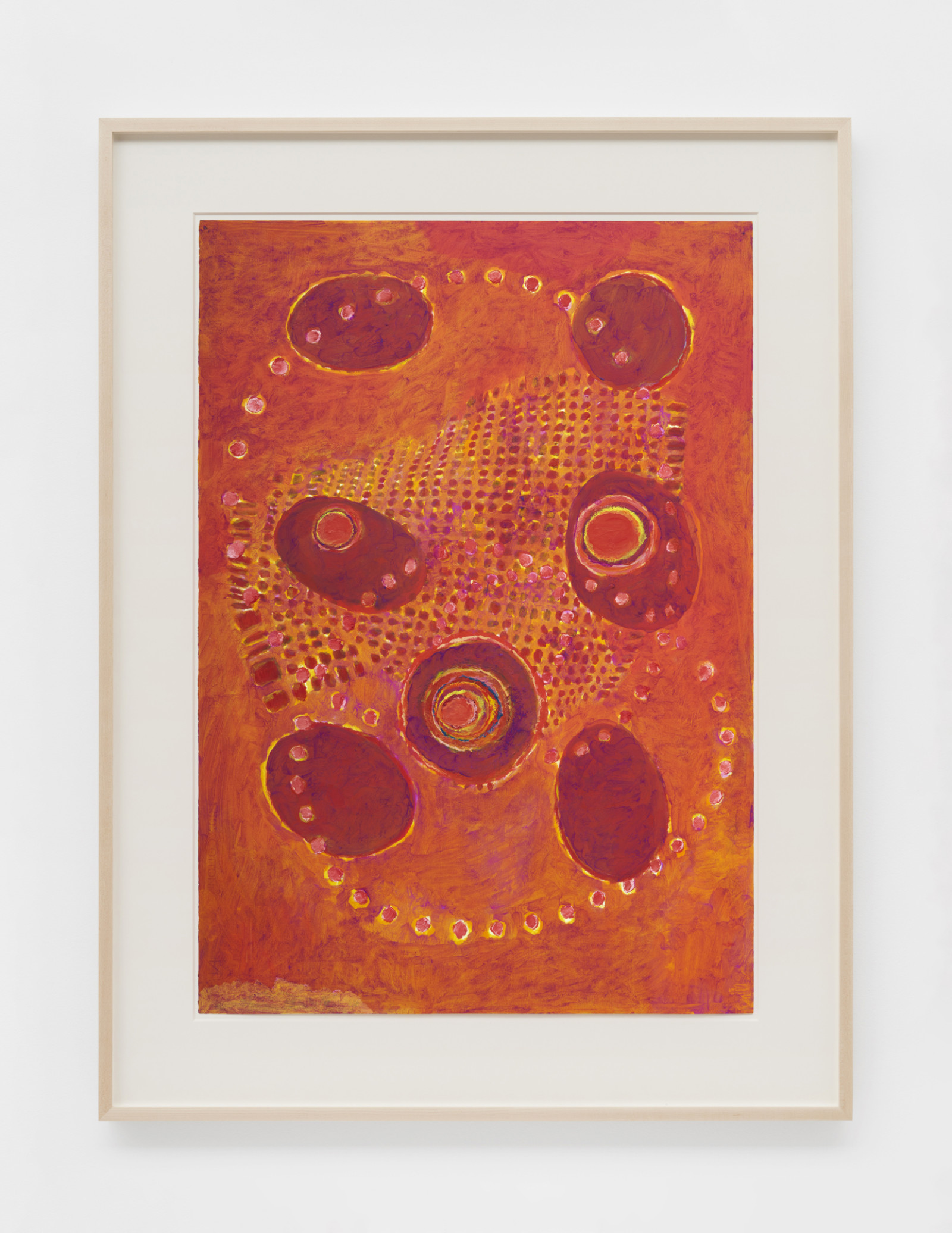 Painting by Terry Winters, , dated 2021
